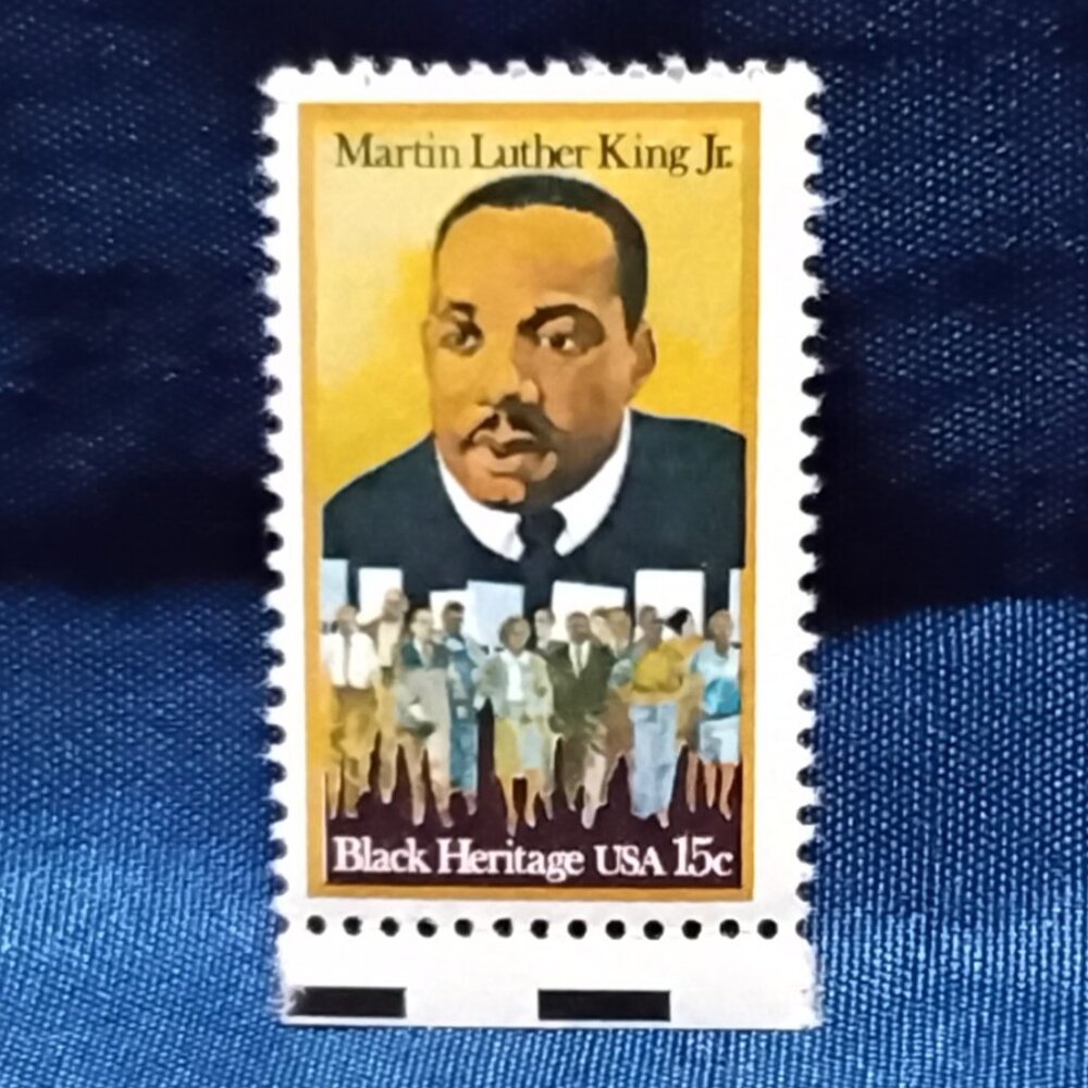 Uncirculated USA 1979 Black Heritage: Martin Luther King Jr. 15 Cent Stamp!!